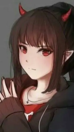 ai character: Chica demonio  background