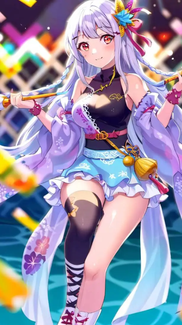 ai character: compositor background