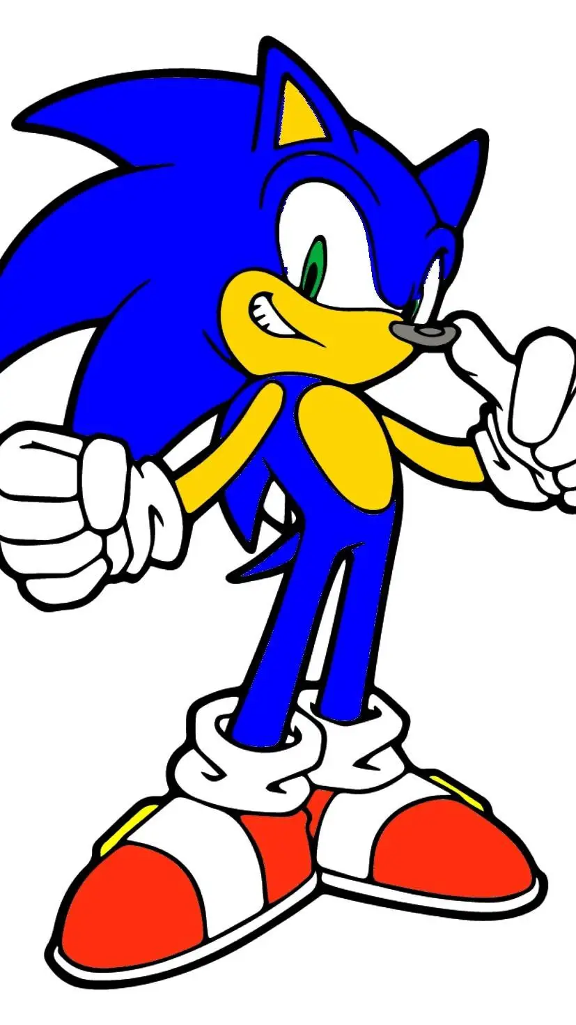 ai character: Sonic background