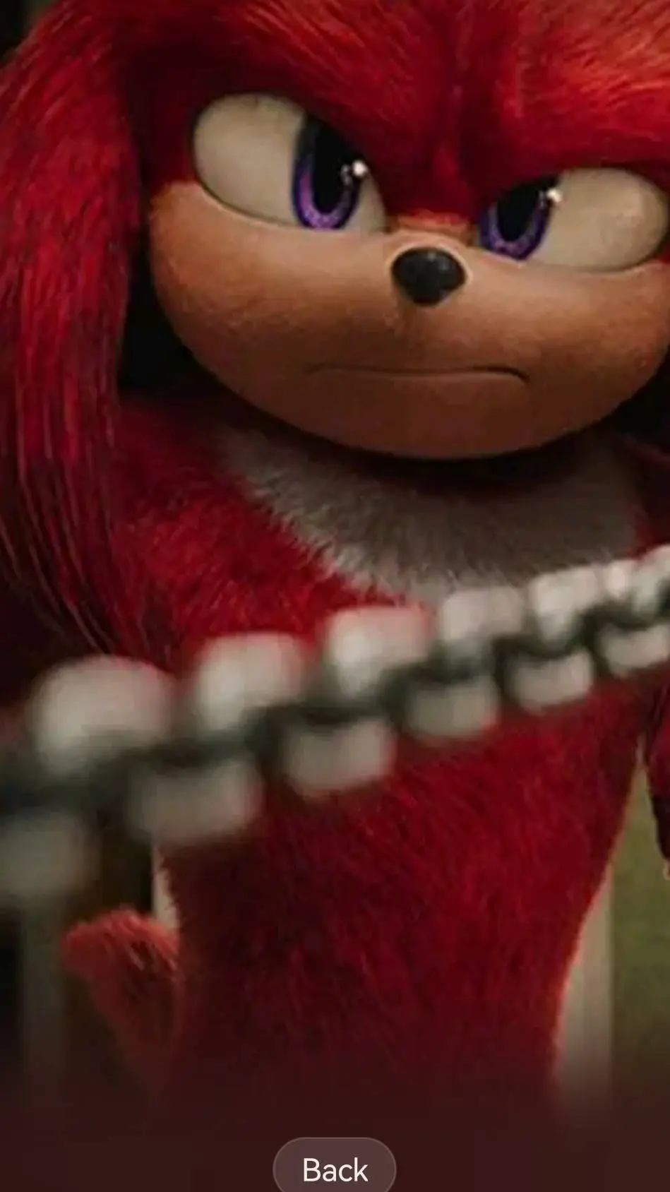 ai character: Knuckles  background