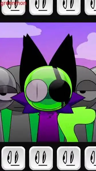 ai character: Normal acid  background