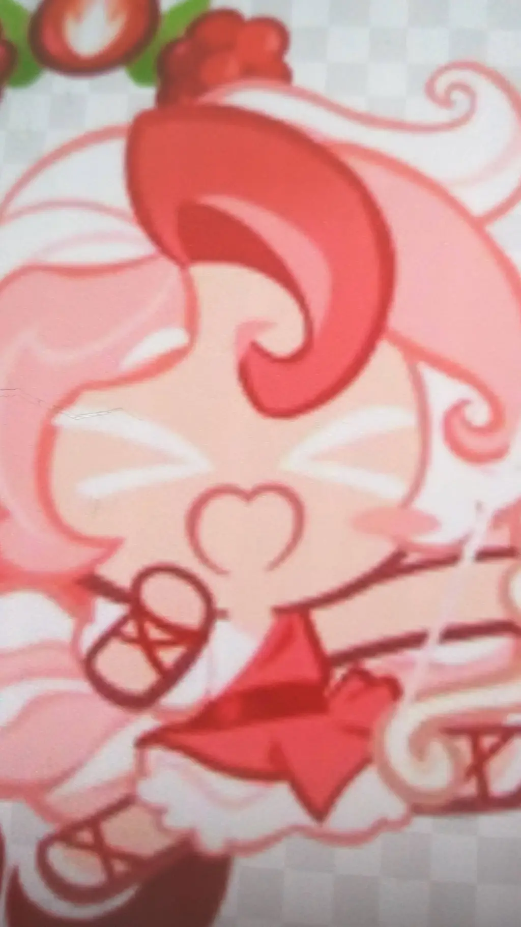 ai character: pavlova cookie background