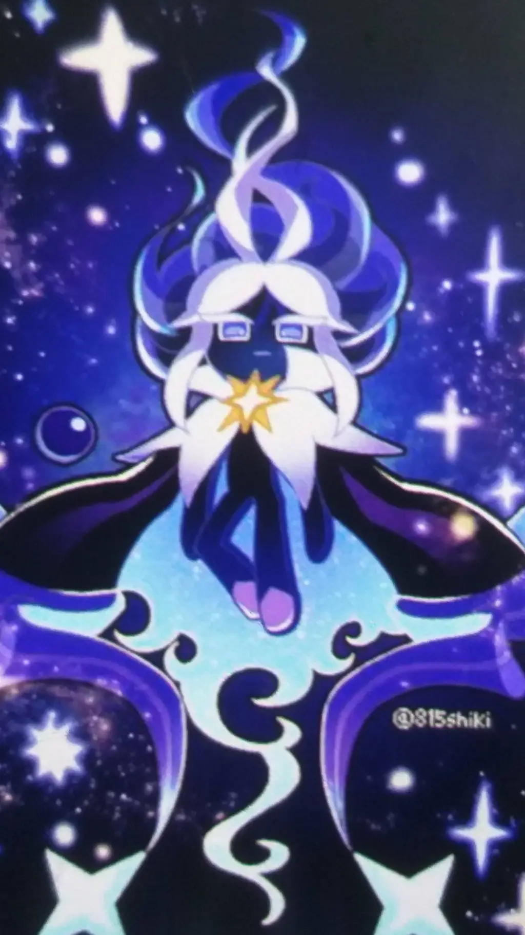 ai character: 🌌stardust cookie🌌 background