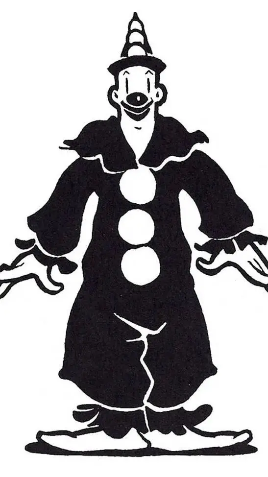 ai character: Koko el Payaso background
