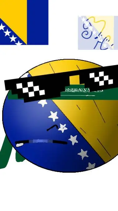 ai character: TC but ur 🇧🇦BiH⚜︎ background