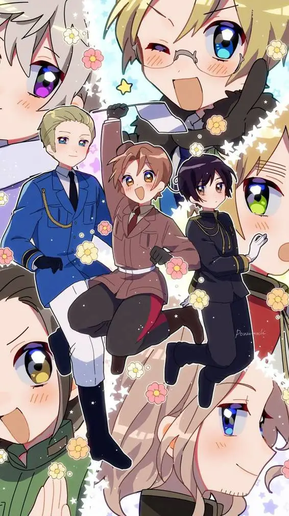 ai character: 🍝 Hetalia 🌍 background