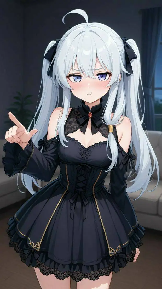 ai character: Verónica background