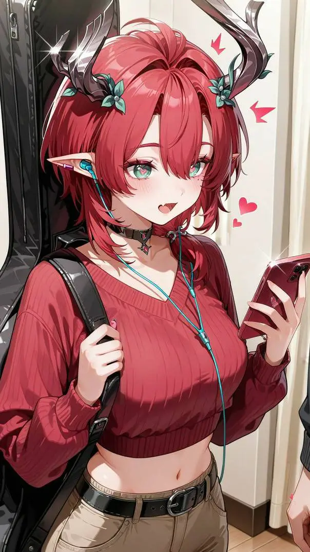 ai character: Claire  background