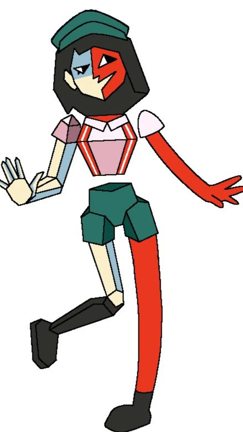 ai character: Ena x dc background