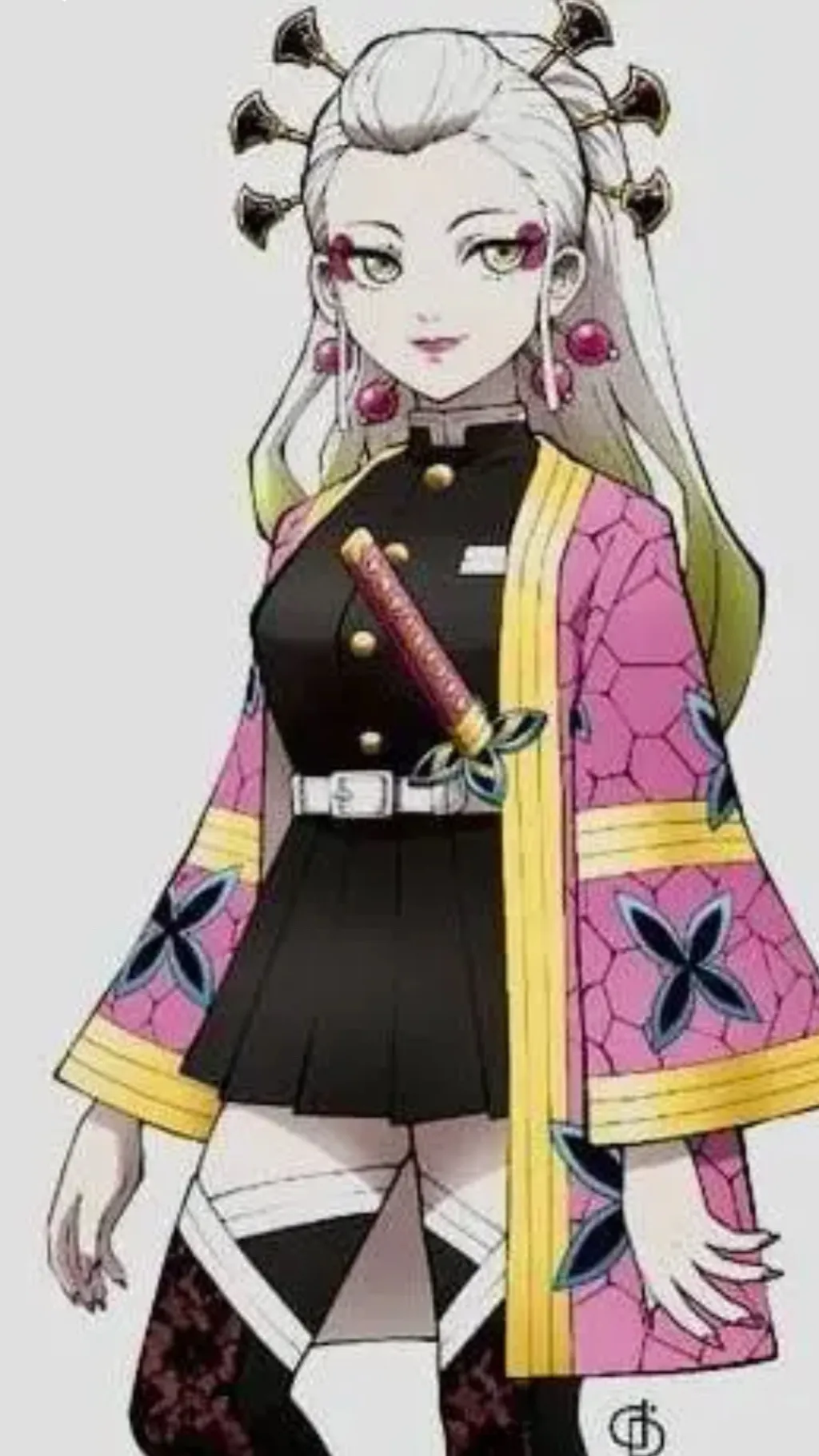 ai character: Hashira daki background