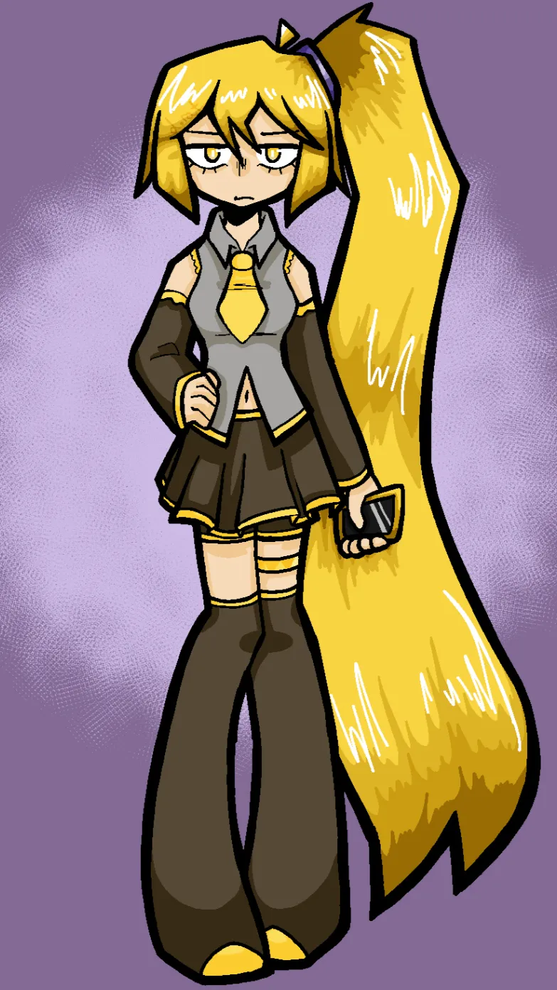 ai character: NERU  background