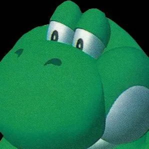 chat with ai character: Fat baby yoshi