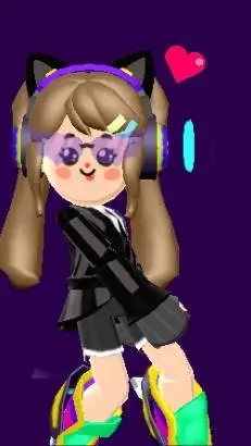 ai character: XxbunnyxX background