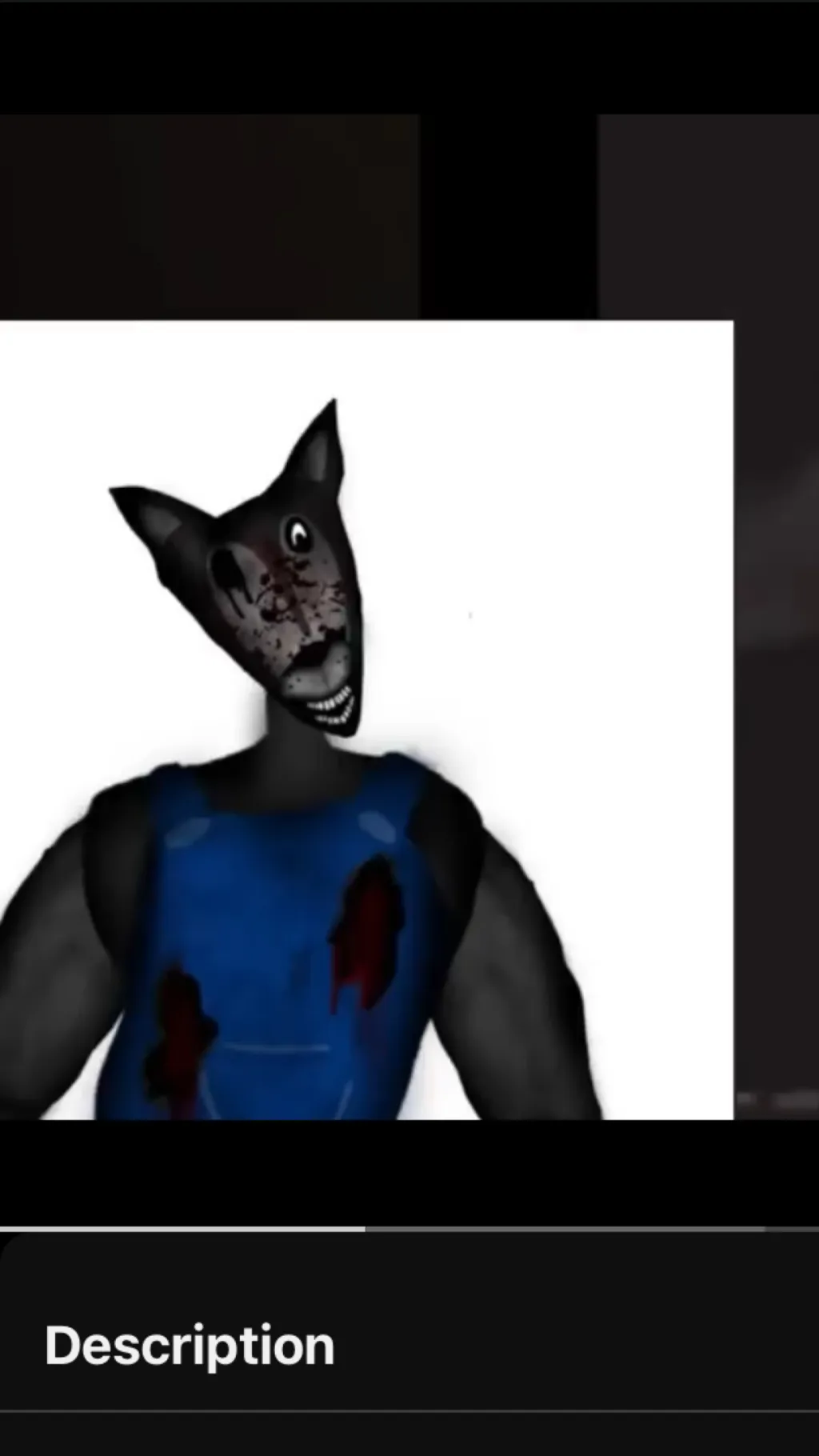 ai character: Le loup background