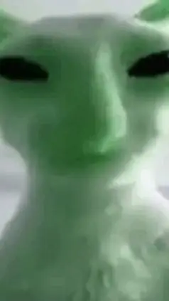ai character: gato alien 👽 background