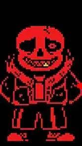ai character: sans underfell background