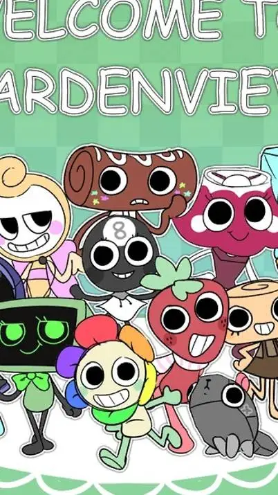 ai character: dandys world fart background