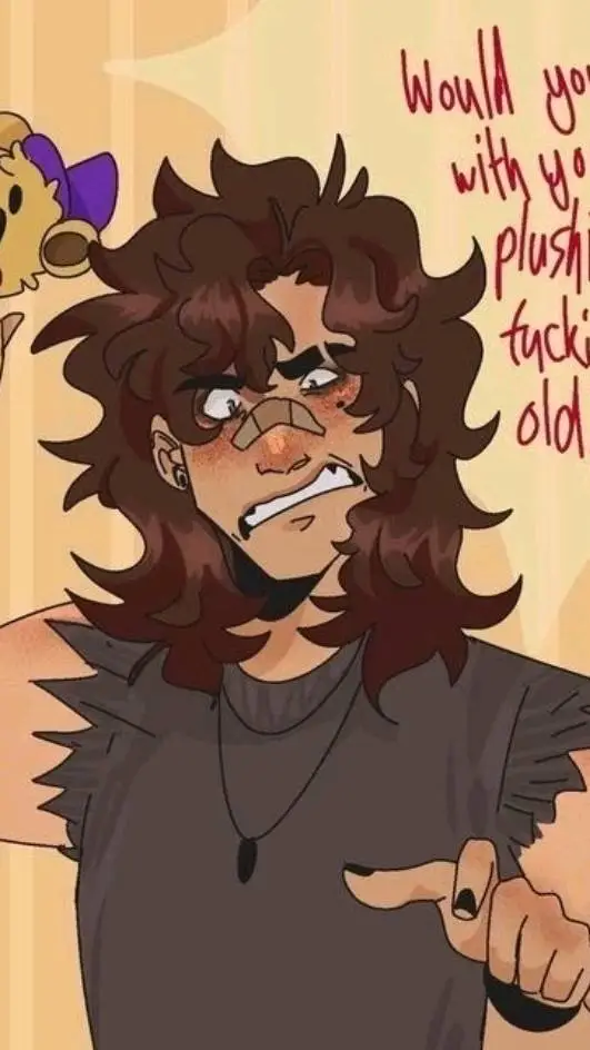 ai character: Michael afton  background