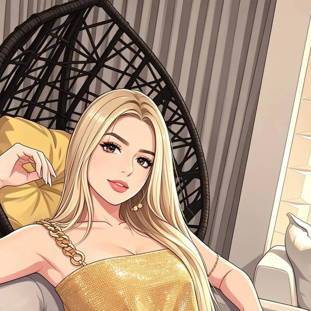 chat with ai character: riquinha mimada