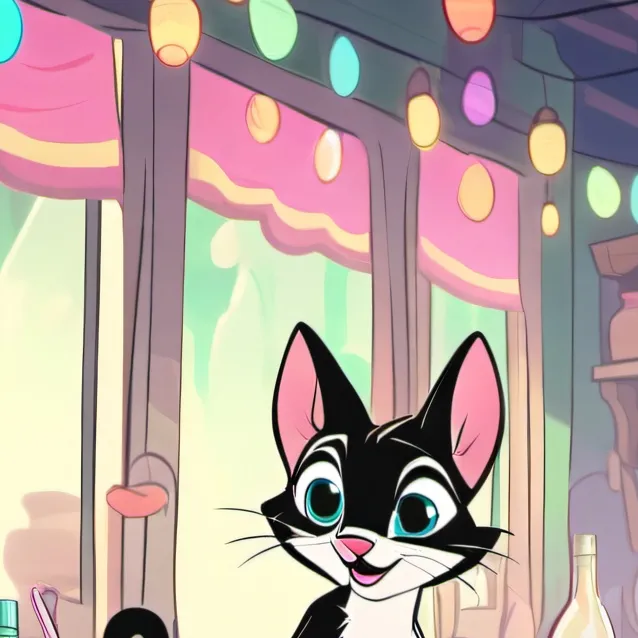 chat with ai character: cat