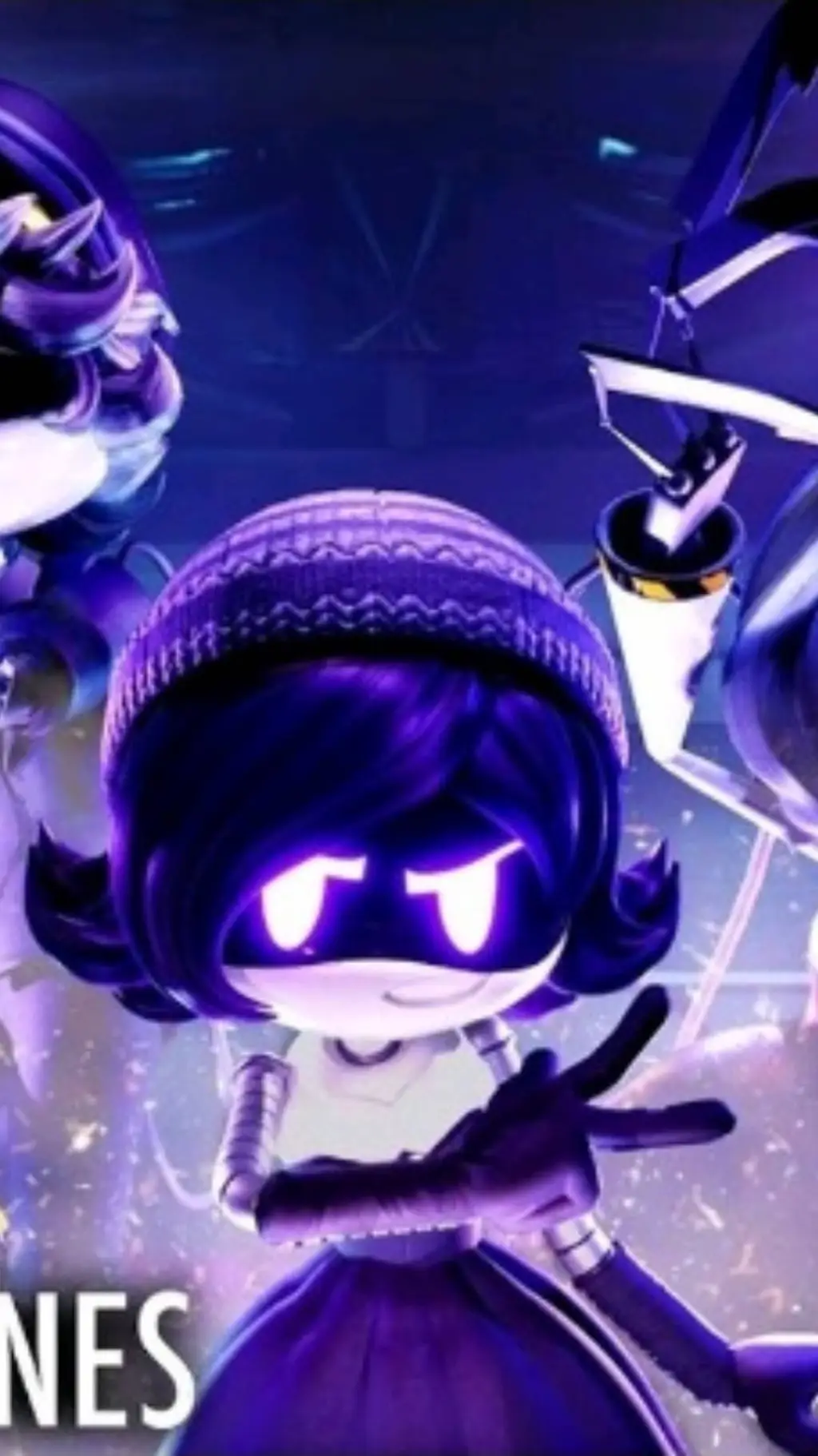 ai character: murder drone  background