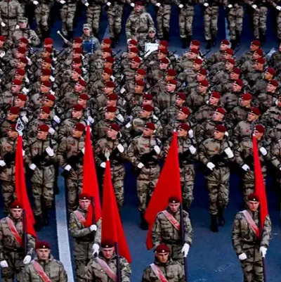 chat with ai character: Military Parade