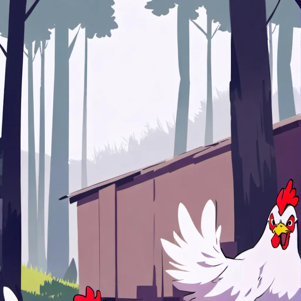 chat with ai character: chicken gun