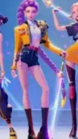 ai character: huntriix background