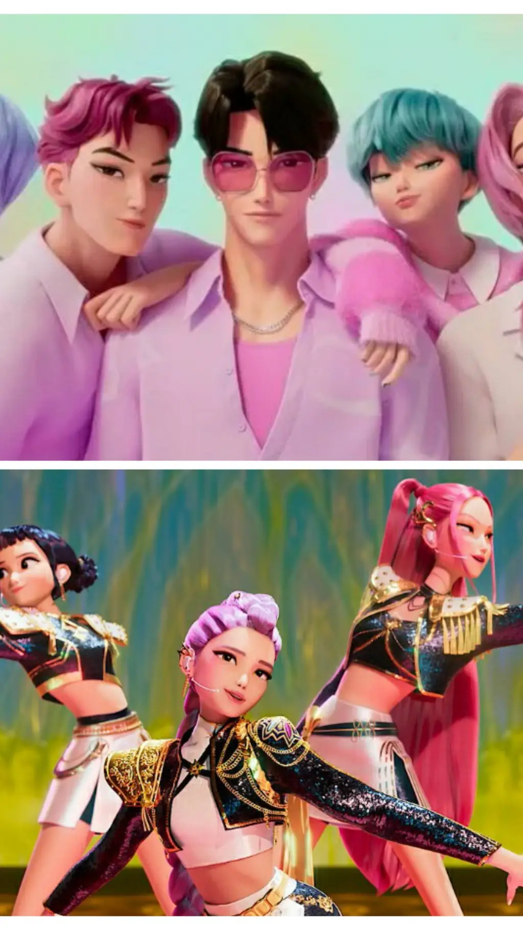 ai character: Kpop Demon Hunters background