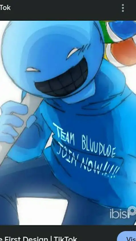 ai character: bluudude background