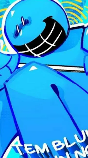 ai character: bluudude background