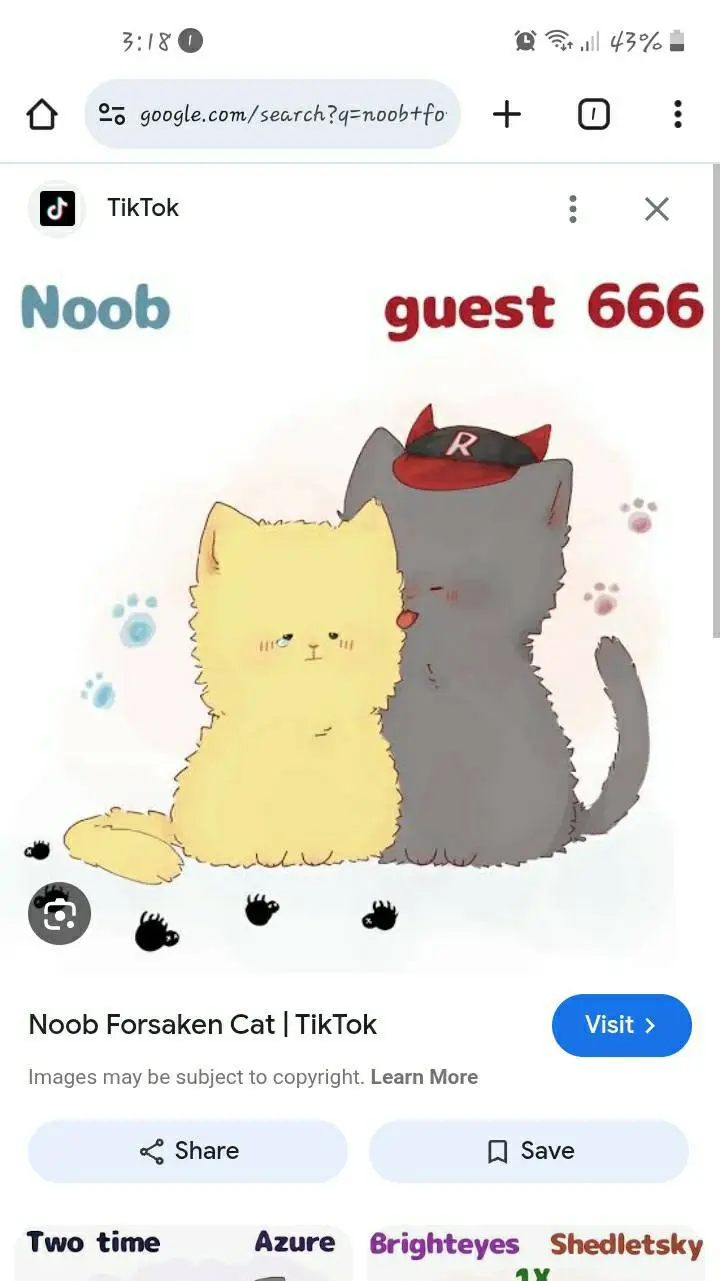 ai character: forseken x you background