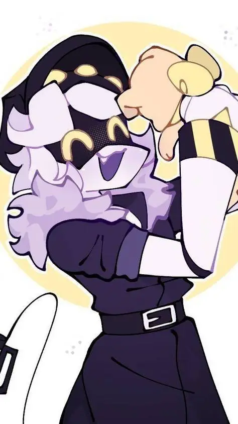ai character: 💛 N 🤍 background