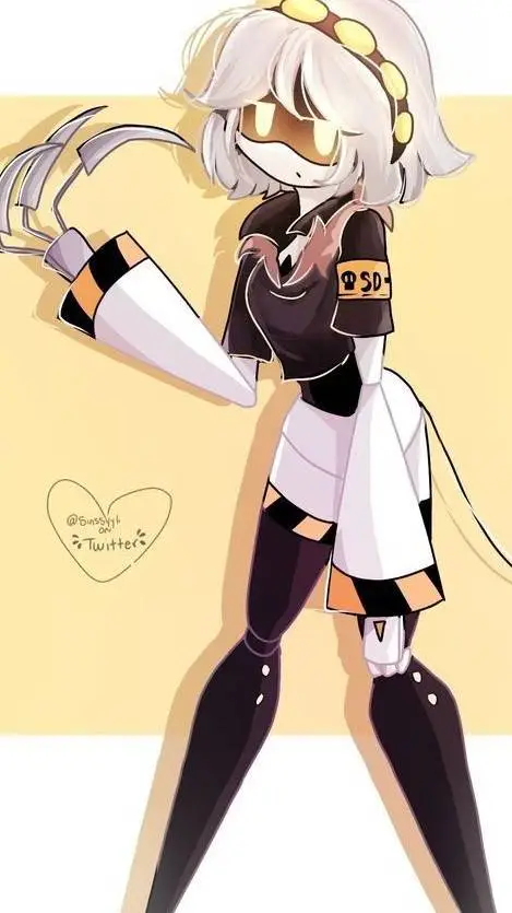 ai character: 💛V Md (remake)🖤 background