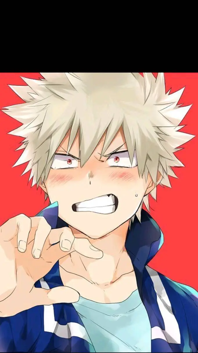 ai character: bakugou  background
