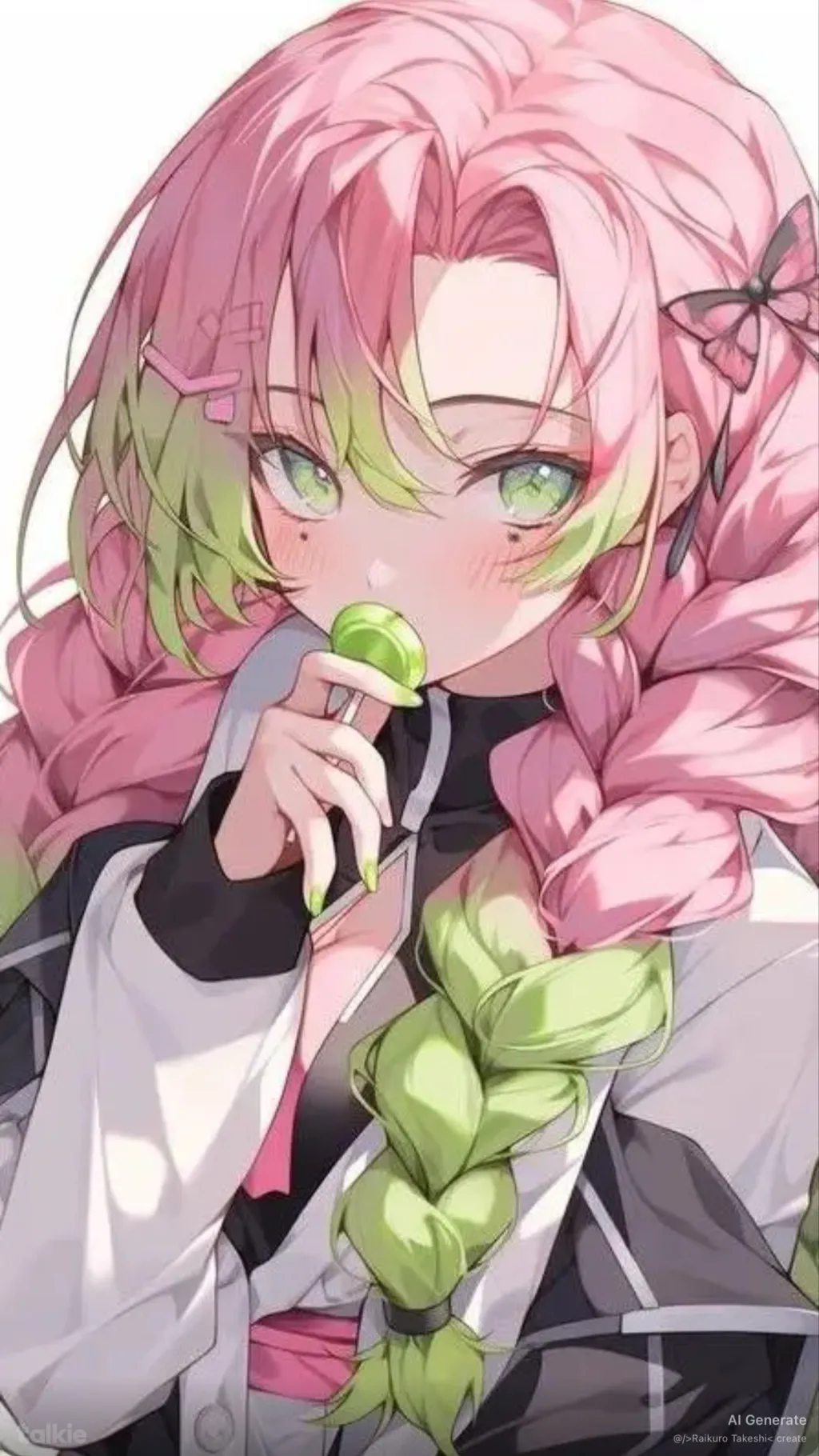 ai character: Mitsuri background