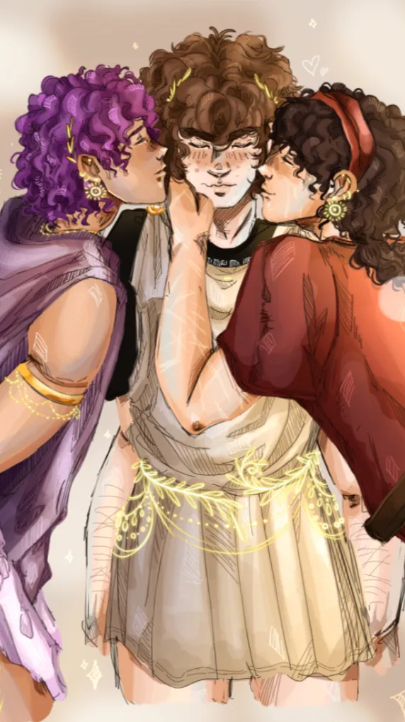 ai character: TOA pjo background