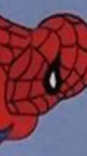 ai character: peter/spiderman  background