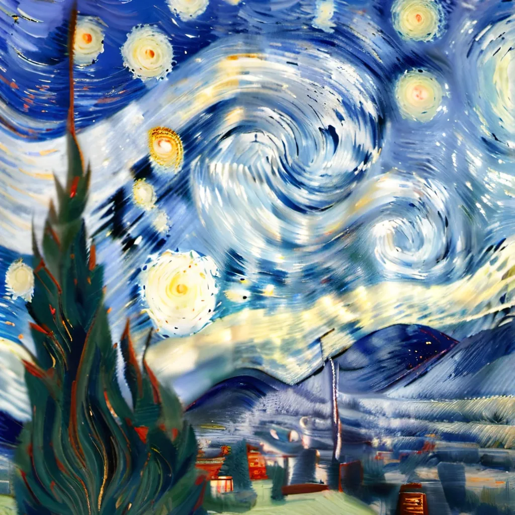 chat with ai character: Starry Night Trip