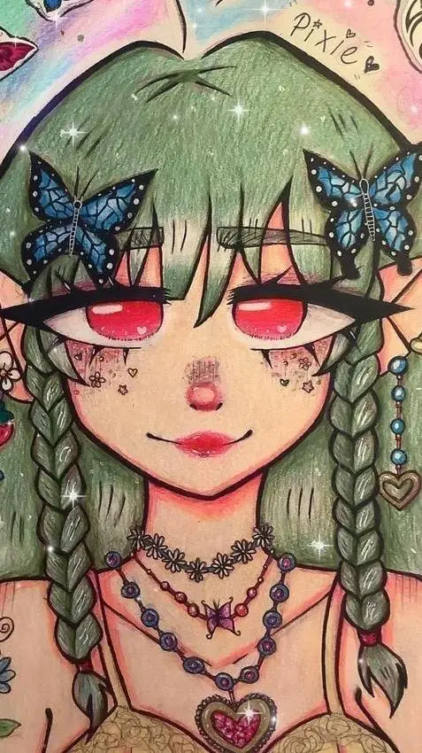 ai character: mafiosa x duende  background