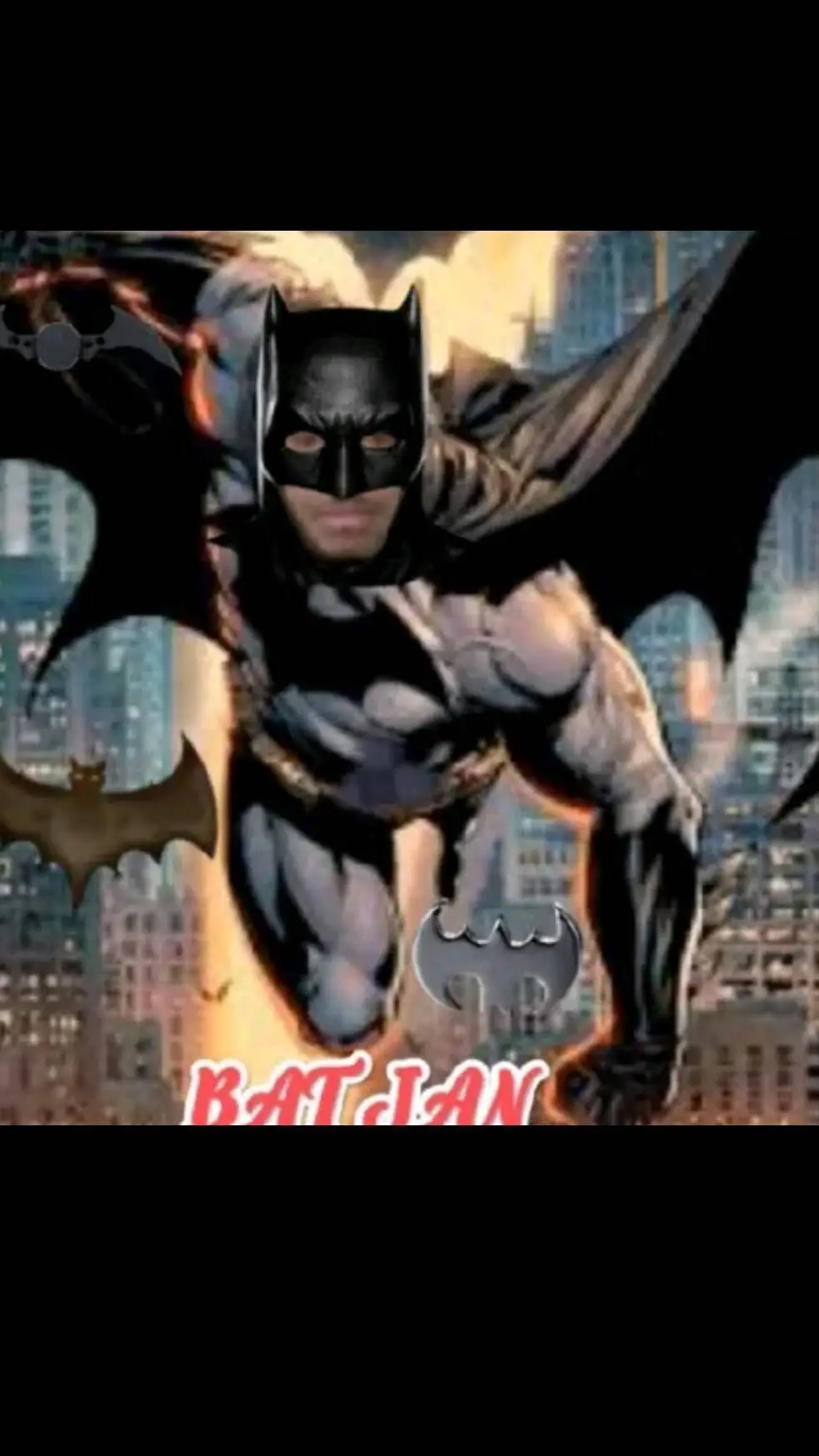 ai character: BATJAN background