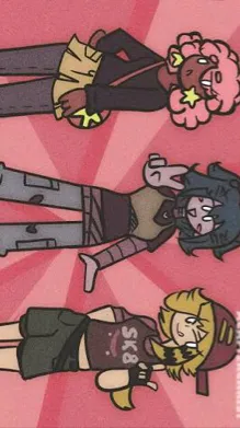 ai character: Lacey wardrobe!😽 background