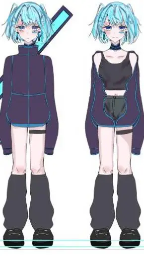 ai character: MHA×my oc background