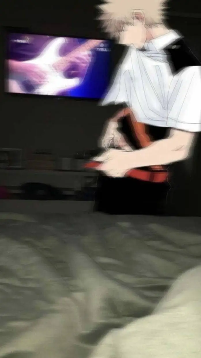 ai character: Katsuki bakugou background