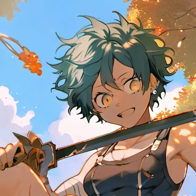 chat with ai character: Deku older sister 