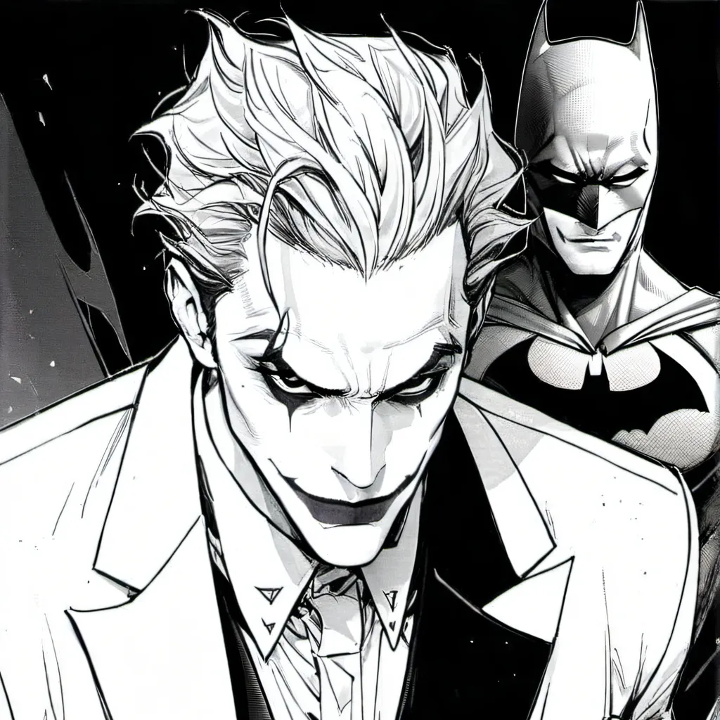 chat with ai character: 💚 Joker x Batman 🖤