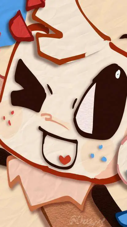 ai character: Goober silly background