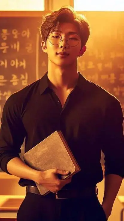 ai character: Kim Namjoon  background