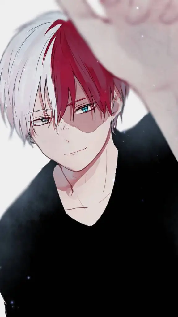 ai character: Shoto Todoroki background