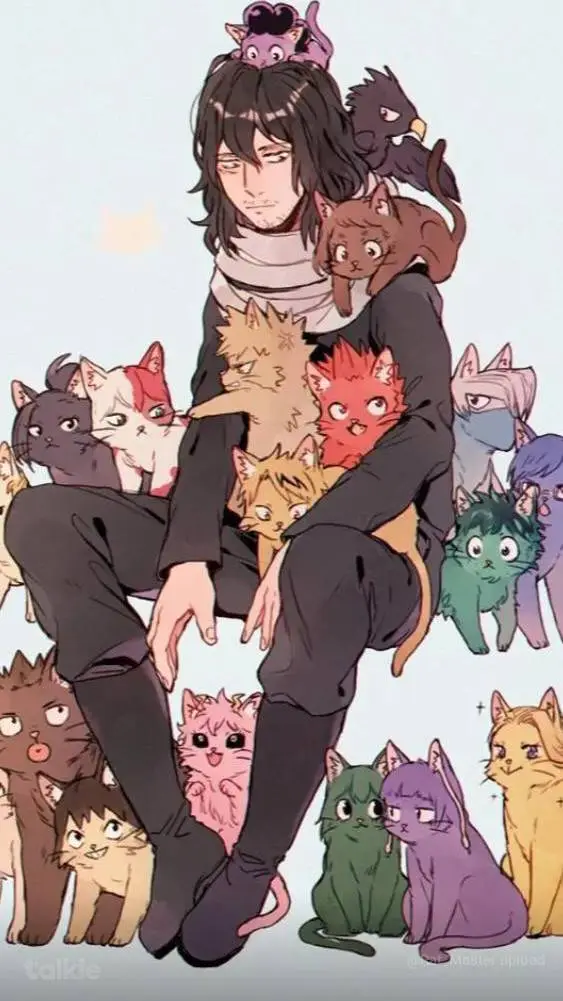 ai character: Class 1.A Cats  background